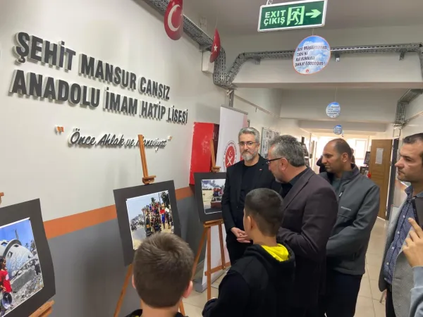 Şehit Mansur Cansız Anadolu İmam Hatip Lisesi'nde 